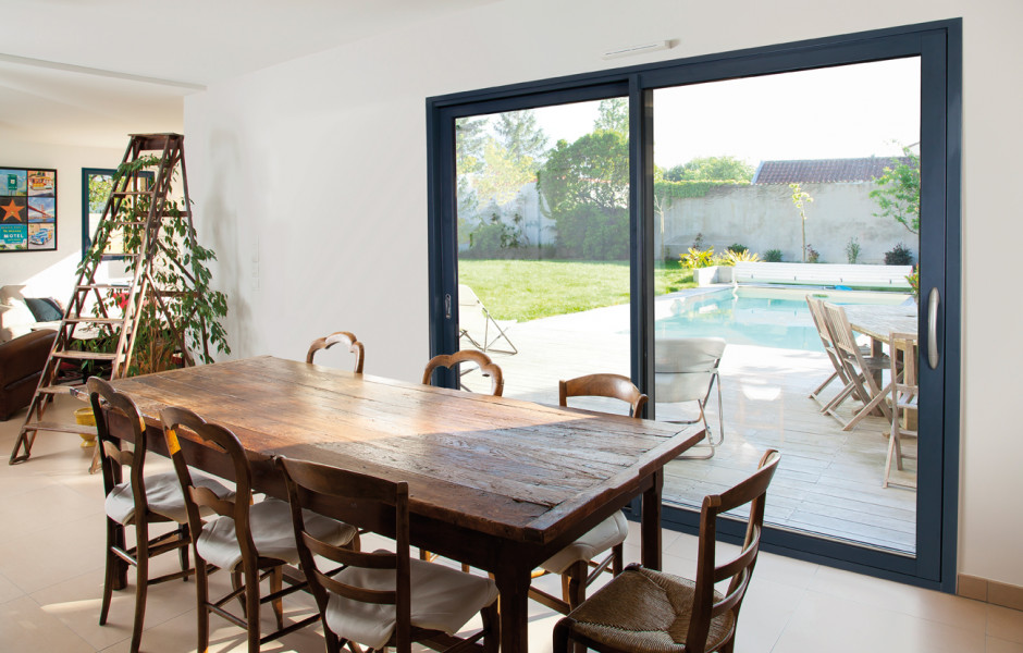 Un double vitrage pour optimiser les apports solaires Un double vitrage pour optimiser les apports solaires